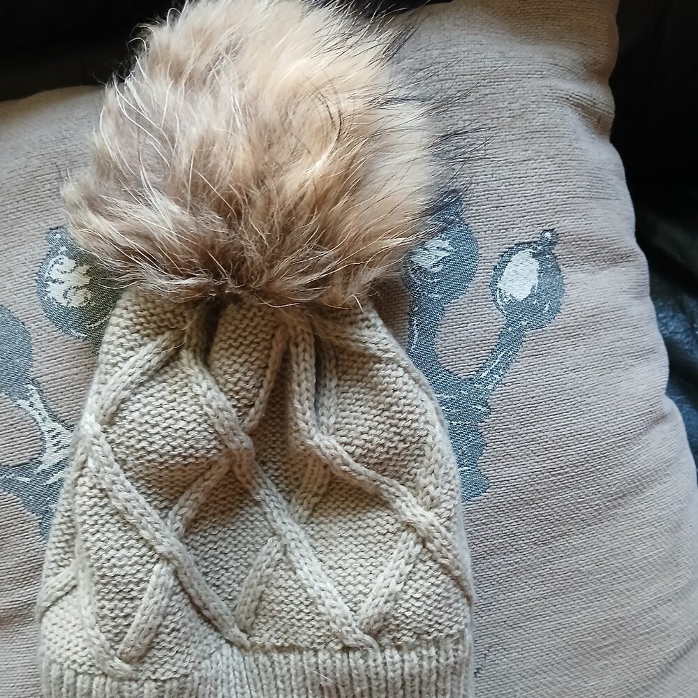 Rudsak Beige Pom Toque